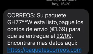 Estafa correos