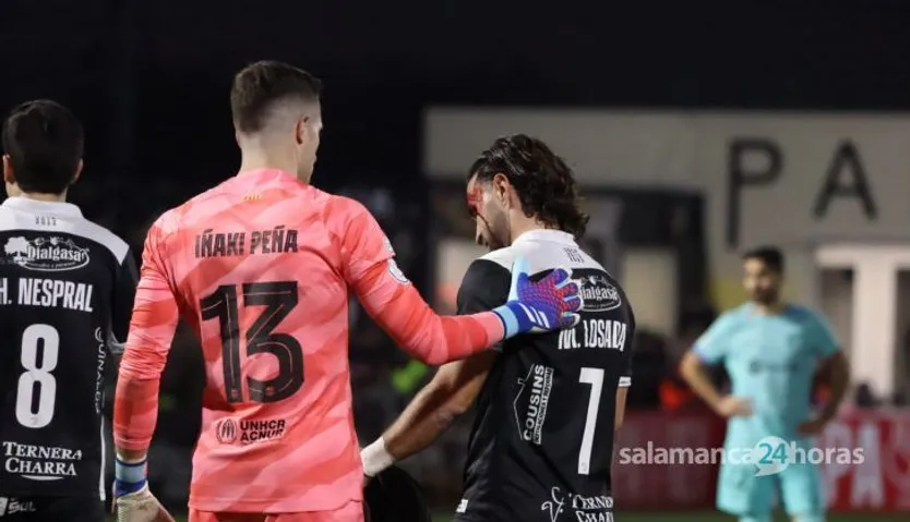 Losada herido tras un golpe (4)