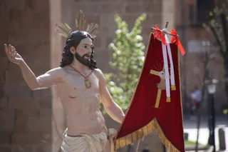 Jesús Resucitado de la Cofradía de la Vera Cruz