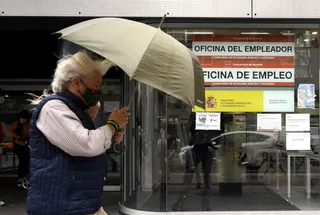 Una oficina de empleo