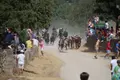 Encierro a caballo en Lumbrales