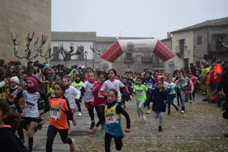 Participantes en la Carrera del Turrón de Ledesma