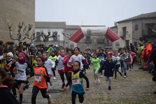 Participantes en la Carrera del Turrón de Ledesma