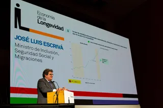 José Luis Escrivá en el Congreso Internacional de Economía de la Longevidad
