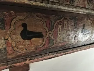 Chova Piquirroja del convento de Las Claras en Salamanca