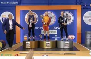 Marta Rincón, campeona de España de Halterofilia