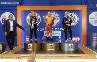 Marta Rincón, campeona de España de Halterofilia