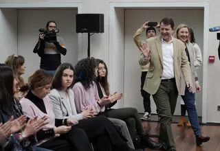 El presidente de la Junta de Castilla y León, Alfonso Fernández Mañueco, participa en el acto institucional con motivo del Día Internacional de la Mujer - Rubén Cacho (ICAL)
