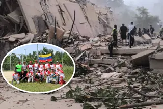 Terremoto De Venezuela Junto Al Club Deportivo Federados Toros De Salamanca