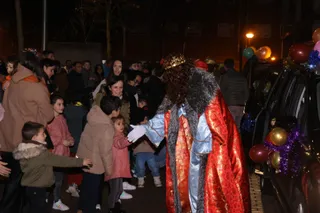 Pasacalles navideño en el barrio de El Zurguén | Mateo G.J.
