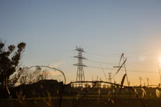 Poste de la luz. Foto EP