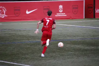 Imagen del partido entre UD Santa Marta - Unami | FOTO SALAMANCA24HORAS.COM