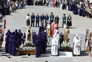 Encuentro de Jesús Resucitado con la Virgen en la procesión de la Pascua de Resurrección en Ciudad Rodrigo | AYTO_CIUDAD_RODRIGO_CASAMAR