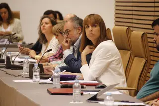 Representantes del PSOE en Pleno Municipal