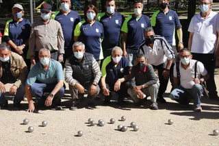 Varios jugadores de petanca de nuestra provincia / FOTO SALAMANCA24HORAS.COM