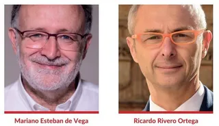 Mariano Esteban y Ricardo Rivero. Foto USAL.