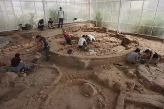Trabajos en el Cerro de San Vicente