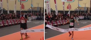 Javier Alves y Verónica Sánchez ganan la sexta Media Maratón de Salamanca