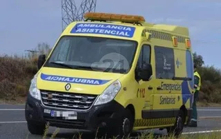 Dos heridos tras salirse de la autovía con su furgoneta a la altura de Galindo y Perahuy