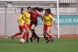 imagen del encuentro entre Salamanca FF y Santa Teresa | FOTO SALAMANCA24HORAS.COM