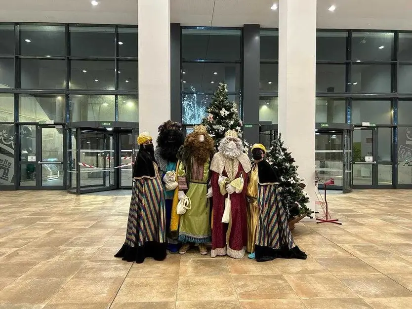 Reyes Magos en el Hospital de Salamanca