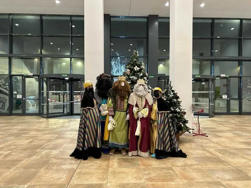 Reyes Magos en el Hospital de Salamanca