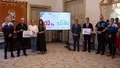 El XXVII Cross de la Policía Local de Salamanca recauda más de 1.000 euros y 102 kilos de alimentos - Ayuntamiento de Salamanca