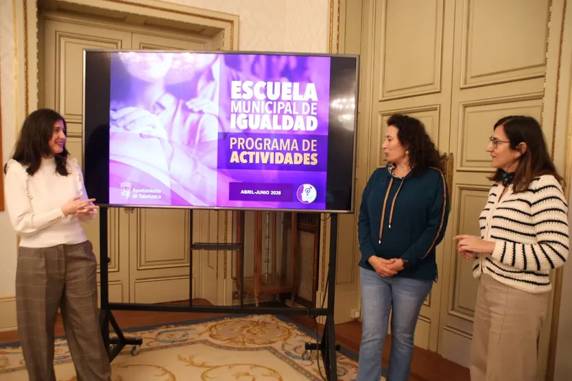 Presentación de la programación trimestral de la Escuela Municipal de Igualdad