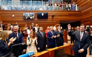 Miriam Chacón / ICAL. Toma de posesión de Alfonso Fernández Mañueco como presidente de la Junta de Castilla y León.