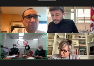 Foto. Encuentro PSOE UGT