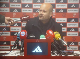 Miguel Ángel Ramírez, entrenador del Sporting de Gijón | FOTO JUANES