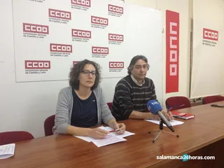 Laura Mayo y José Antonio Cabañeros