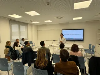 Profesionales sanitarios europeos provenientes del Programa Hope en el Complejo Asistencial Universitario de Salamanca