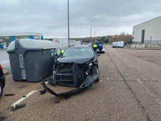 Accidente en Carbajosa de la Sagrada