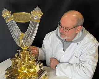 Restauración del relicario del brazo de Santa Teresa. Imagen Carmelitas Descalzos
