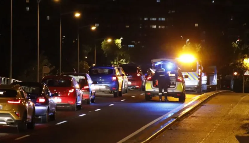 GALERÍA | Accidente en el puente Juan Carlos I