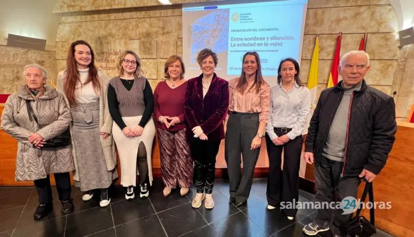 Presentación del documental salmantino ‘Entre sombras y silencios. La soledad de la vejez’