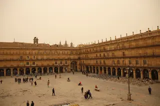 Calima en Salamanca