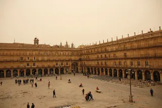 Calima en Salamanca