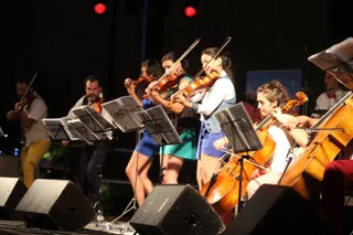Swing Machine Orchestra en los jardines de Santo Domingo