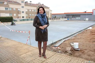 Santa Marta. La concejal de Deportes, Silvia González, visitará el comienzo de las obras del campo de fútbol. Avenida Palencia esquina Avenida Valladolid, junto al pabellón María Santos40
