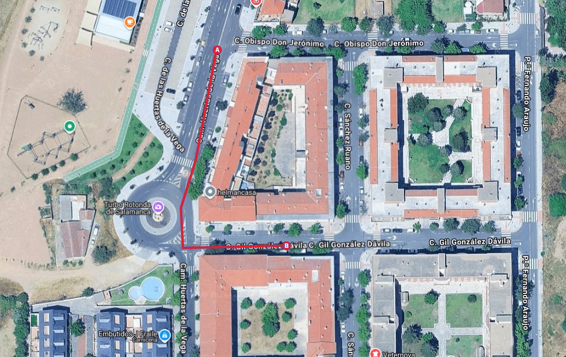 Indicaci&oacute;n De La Comisi&oacute;n De Las Infracciones Identificadas Por La C&aacute;mara De La Calle Huertas De La Vega