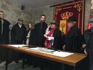 El Ayuntamiento entrega la medalla del mérito artístico de San Blas a la Asociación Cultural Virgen de las Nieves