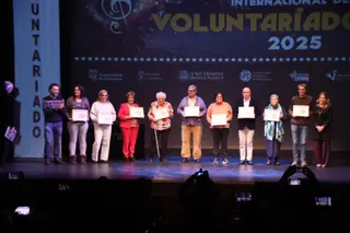 Acto de reconocimiento de la labor solidaria con motivo del Día Internacional del Voluntariado