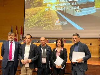 Ángel Peralvo , interviene en el FORO "EL TRANSPORTE PÚBLICO POR CARRETERA EN CASTILLA Y LEÓN"