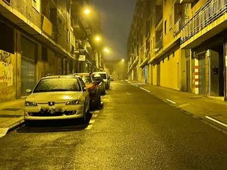 Calle Edison, lugar donde se estaba celebrando la fiesta | Foto: S24H