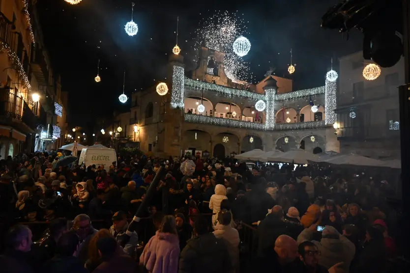 Encendido de las luces de Navidad en Ciudad Rodrigo