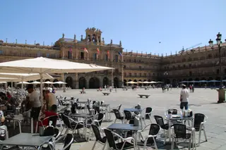 Salamanca cierra parques y zonas arboladas por el aviso amarillo de la AEMET