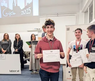 El salmantino Diego Alonso Domínguez, medalla de Oro en la Olimpiada Española de Matemáticas