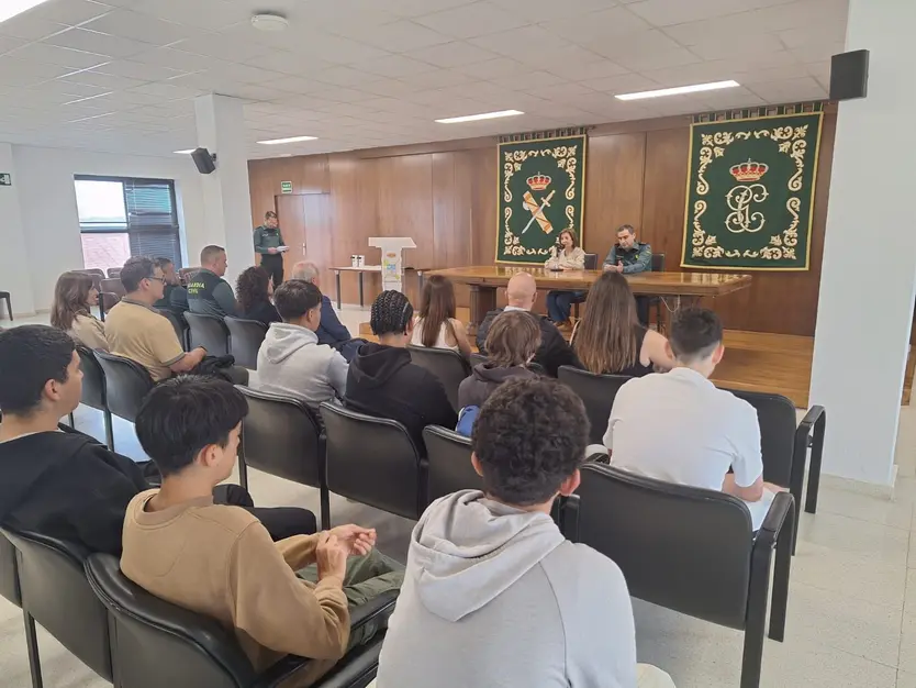 Entrega de premios de la VII edición Ciberliga de la Guardia Civil en Salamanca